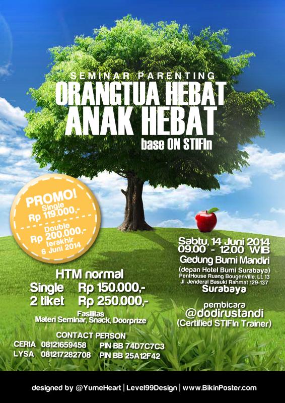 Seminar Parenting Base On STIFIn di Surabaya