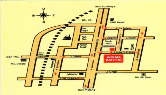 Denah Wisma Kartini Sidoarjo