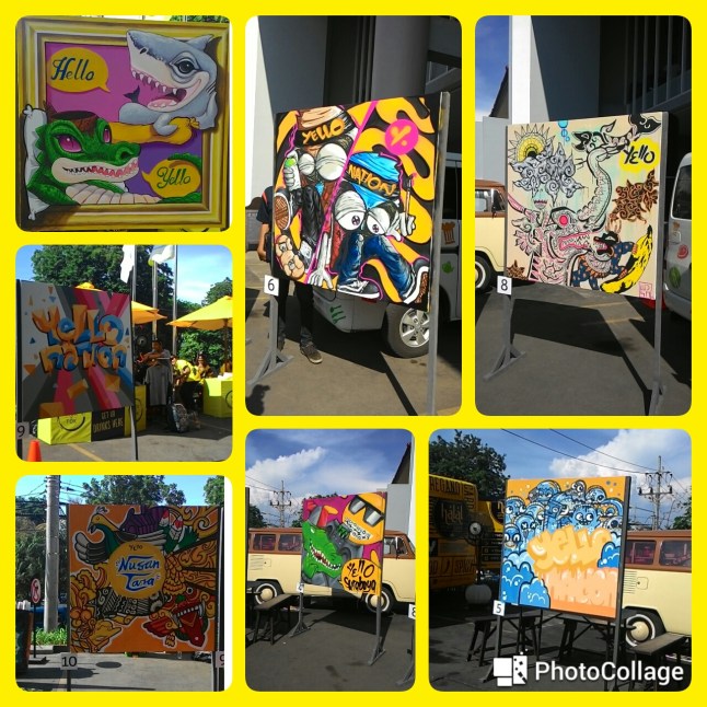 Hasil Karya Sebagian Peserta Kompetisi Mural